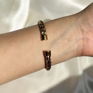 Bracelete Cordão Entrelaçado