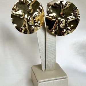 Brinco Martelado Redondo Grande