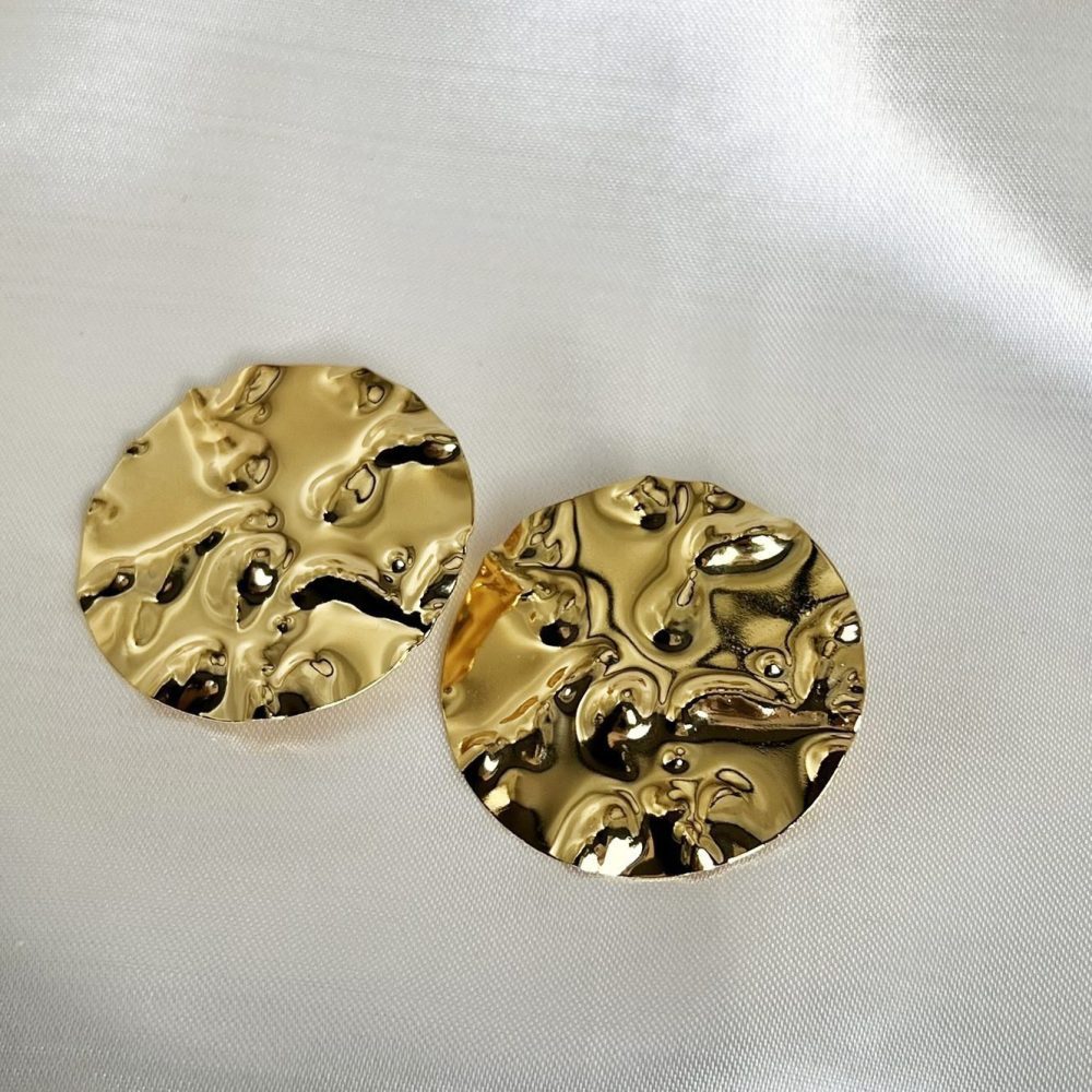 Brinco Martelado Redondo Grande - Imagem 3