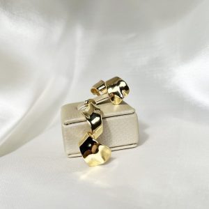 Brinco Fita Entrelaçada