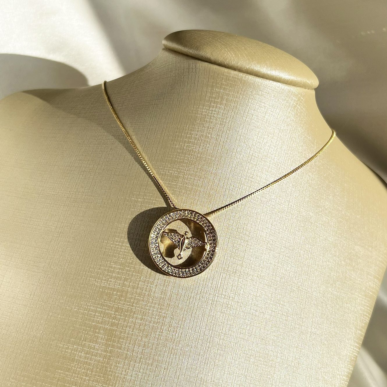 Colar Espírito Santo Cravejado - Imagem 2