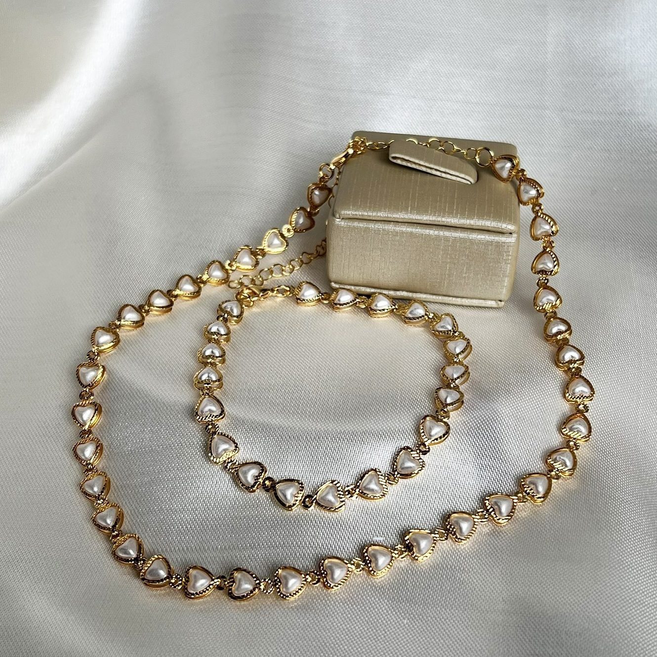 Pulseira Coração Pérola - Imagem 2