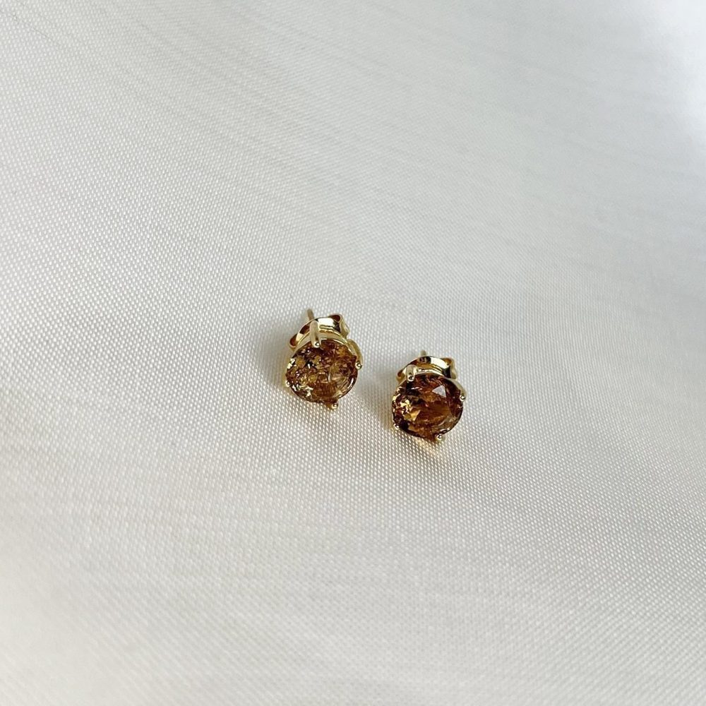 Brinco Ponto de Luz Âmbar - Imagem 2